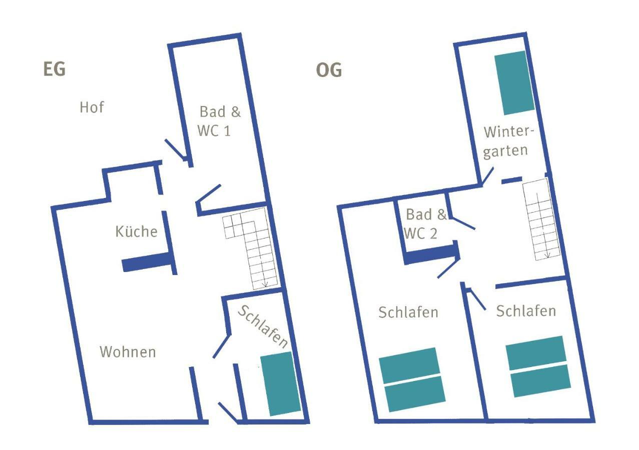 Ferienhaus Marktstrasse 坦哲蒙 外观 照片