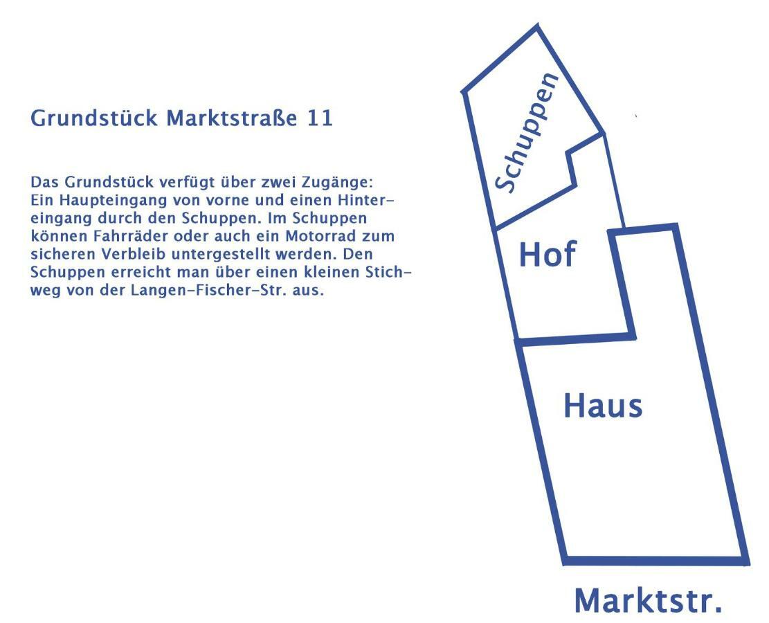 Ferienhaus Marktstrasse 坦哲蒙 外观 照片
